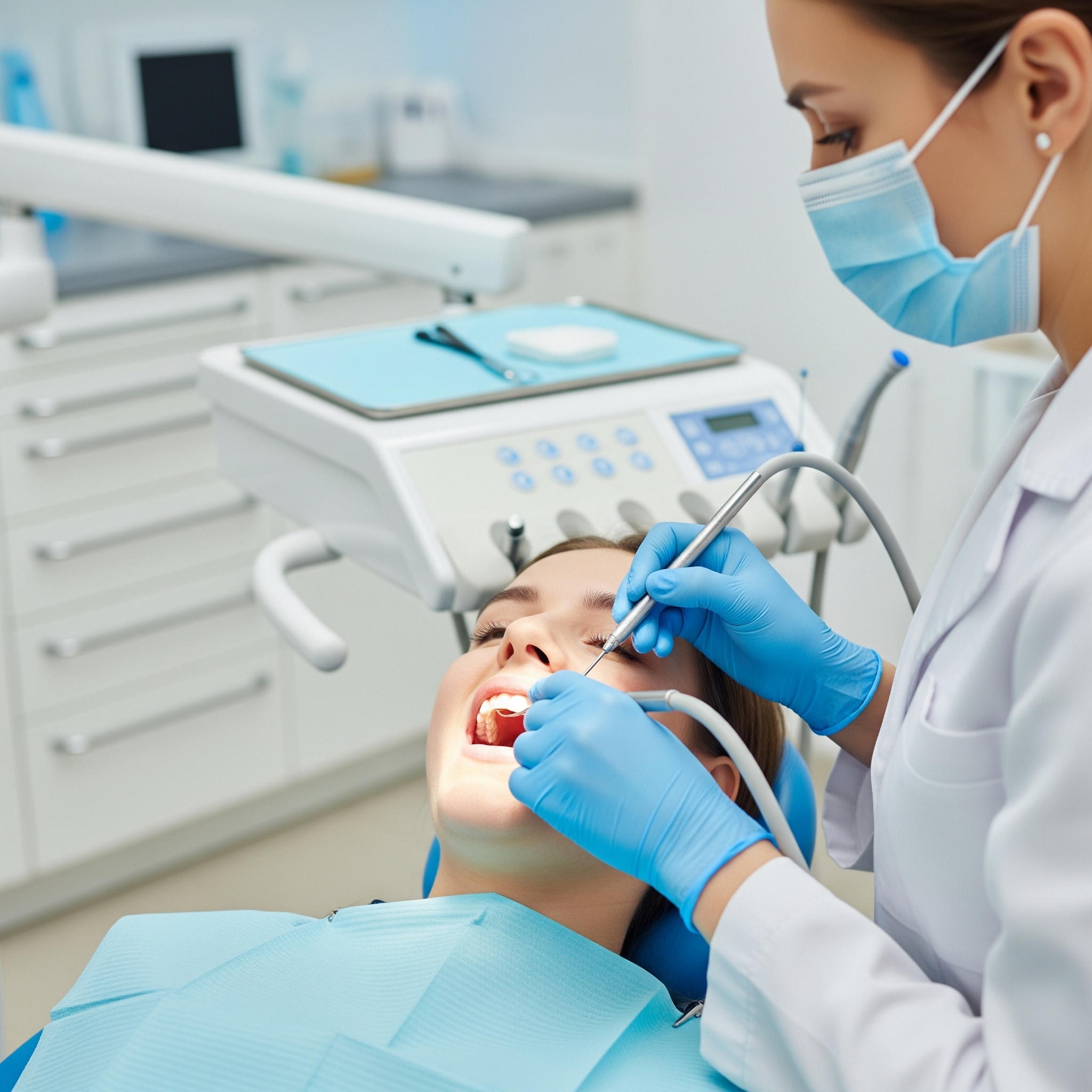 Illustration of Tartar Cleaning