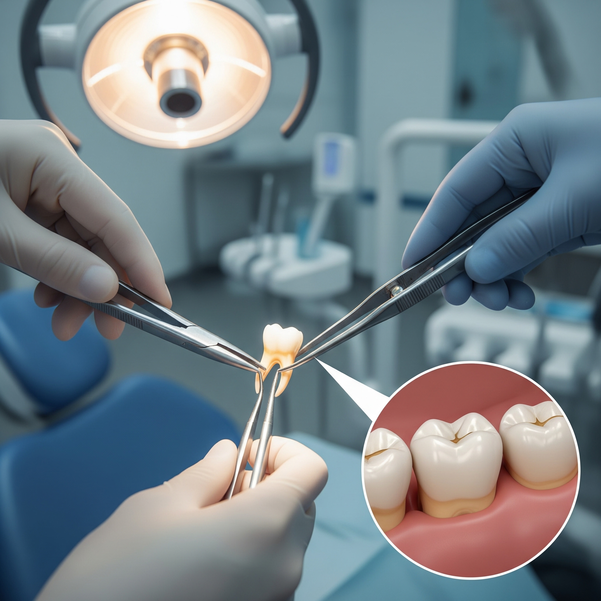 Illustration of Tooth Fillings
