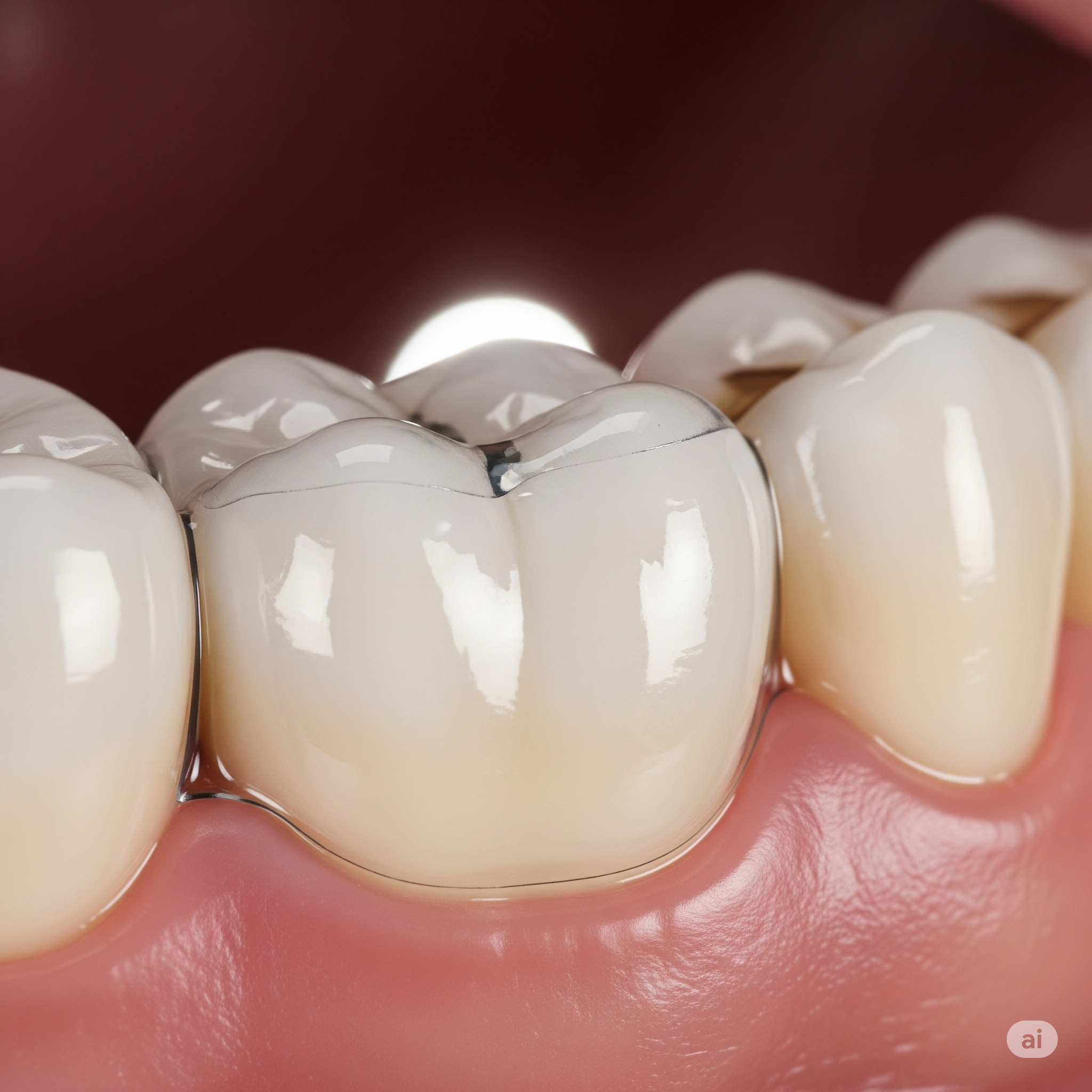 Illustration of Tooth Sealants